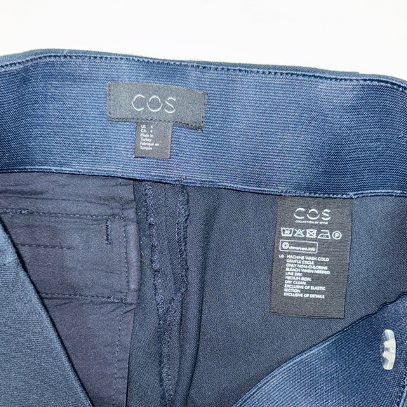 COS Deep Blue Trousers - Picture 2 of 7